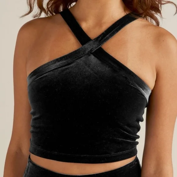 Beyond Yoga🖤 Converge Cropped Tank Size S - Picture 5 of 8